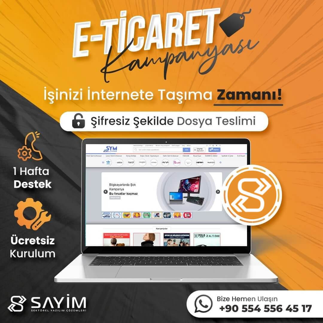 WMG v1 E-Ticaret Yazılımı